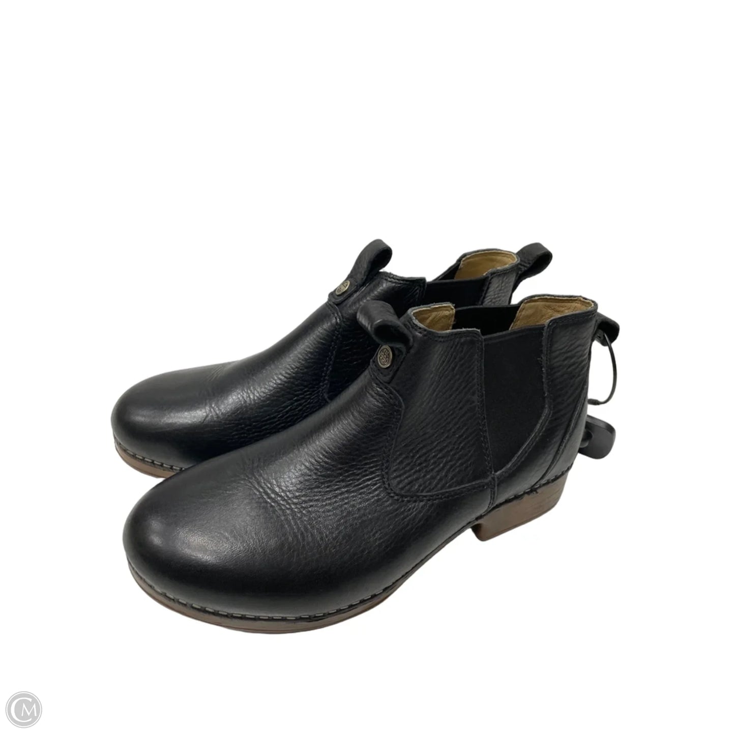 Boots Ankle Heels By Dansko In Black, Size: 8