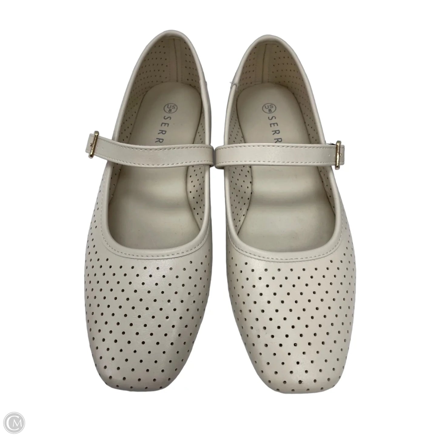 Shoes Flats By Serra In Cream, Size: 8