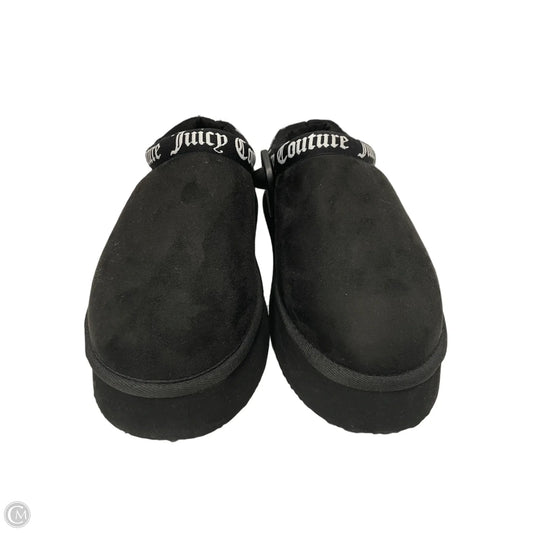 Shoes Flats By Juicy Couture In Black, Size: 9