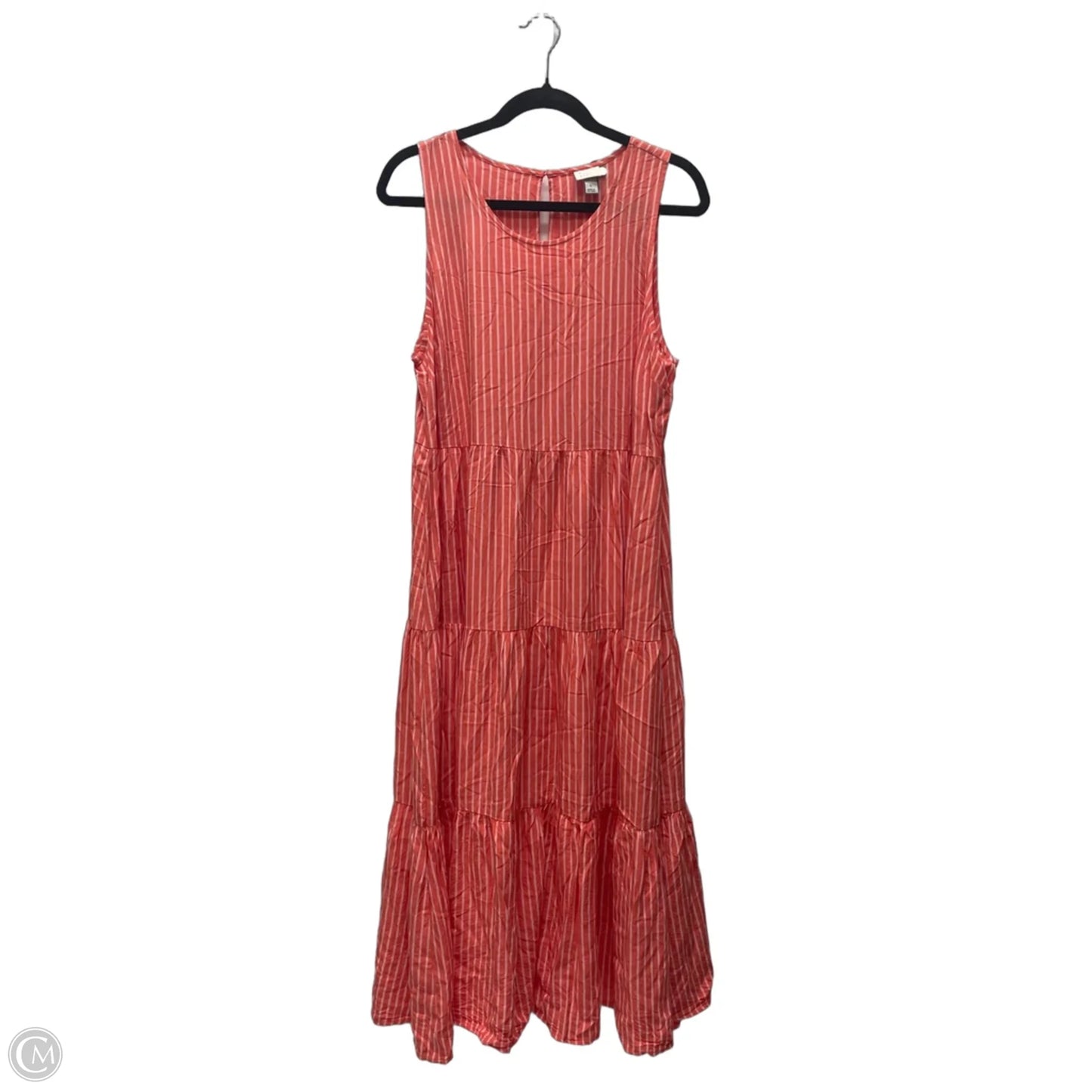 Dress Casual Maxi By A New Day In Striped Pattern, Size: L