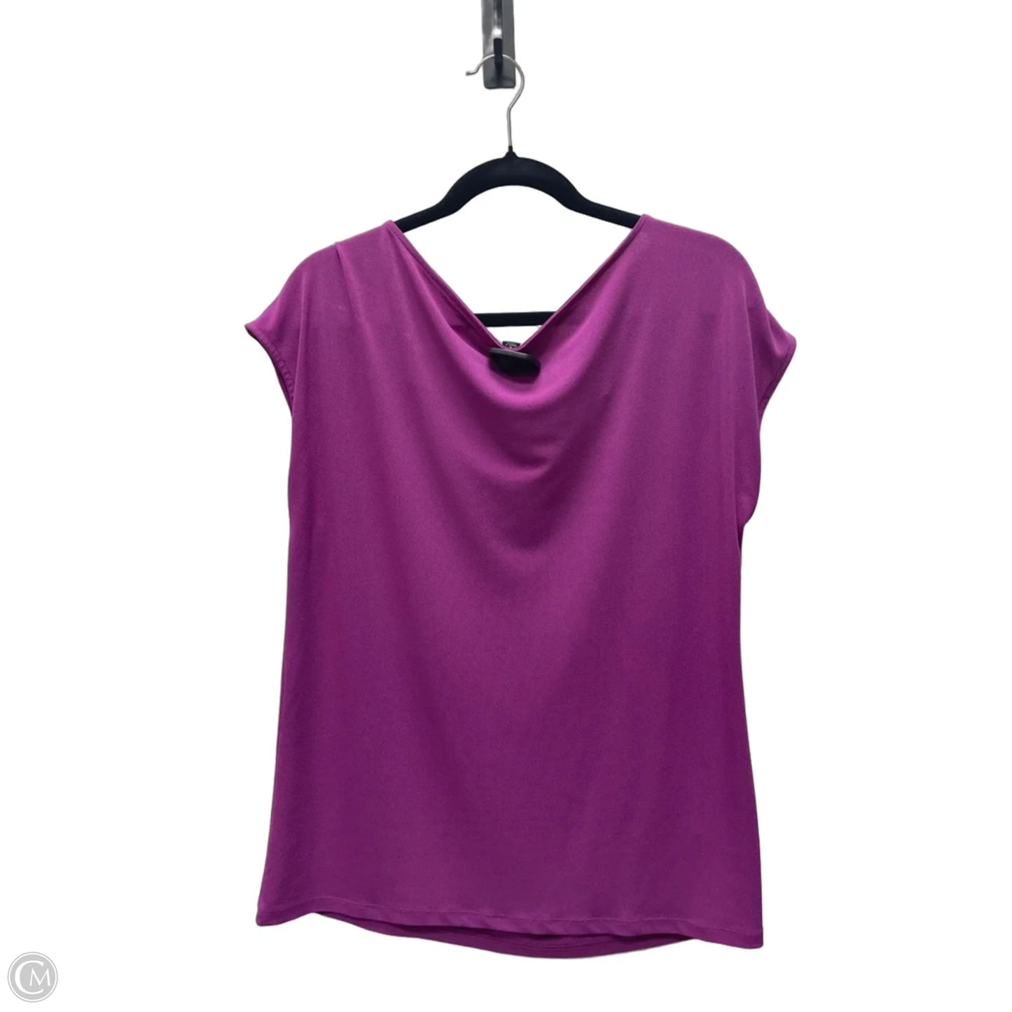 Top Sleeveless By Ann Taylor In Purple, Size: L