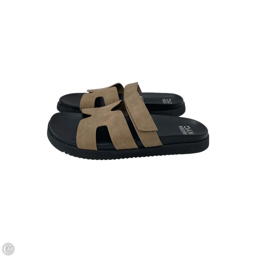Sandals Flats By Madden Nyc In Taupe, Size: 11