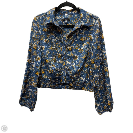 Top Long Sleeve By Drew In Floral Print, Size: S