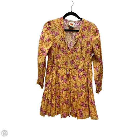 Dress Casual Short By Farm Rio In Floral Print, Size: S