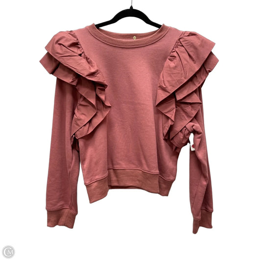 Sweatshirt Crewneck By En Saison In Mauve, Size: M