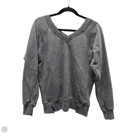 Sweatshirt Crewneck By Vinyl Icons In Grey, Size: Xs