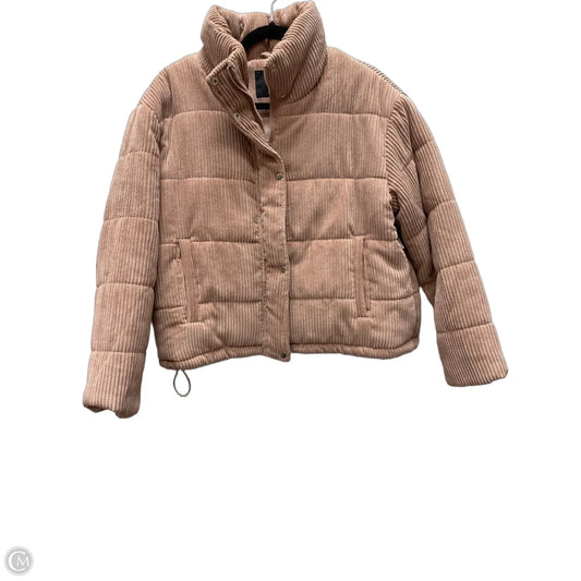 Jacket Puffer & Quilted By 7 For All Mankind In Pink, Size: L