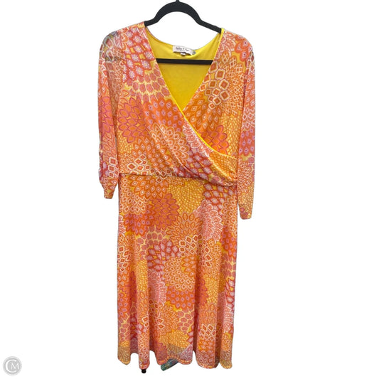 Dress Casual Short By Harlow & Rose In Floral Print, Size: 2x