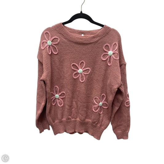 Sweater By Shein In Pink, Size: Xl