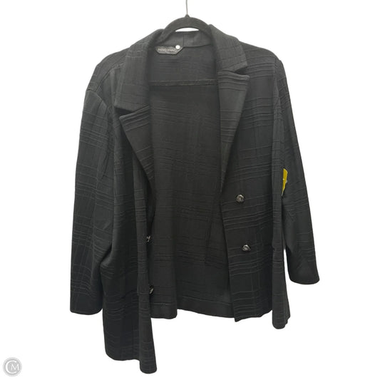 Blazer By Ming Wang In Black, Size: 3x