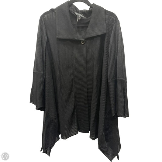 Cardigan By Ming Wang In Black, Size: 3x