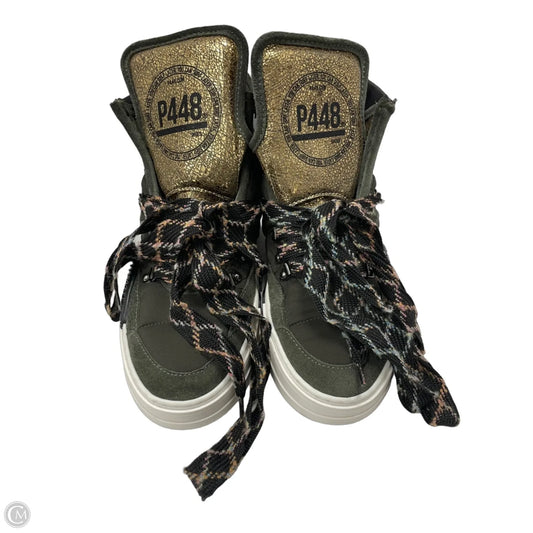 Shoes Sneakers By P448 In Green, Size: 9