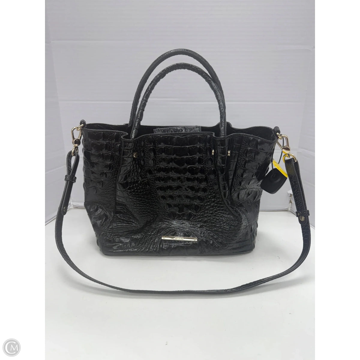 Handbag Designer By Brahmin, Size: Small