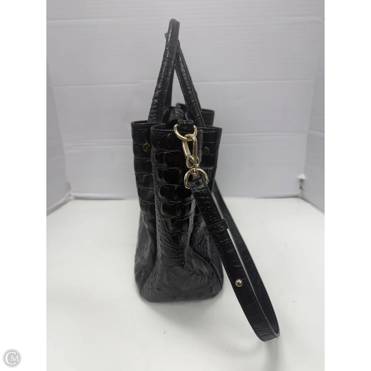 Handbag Designer By Brahmin, Size: Small