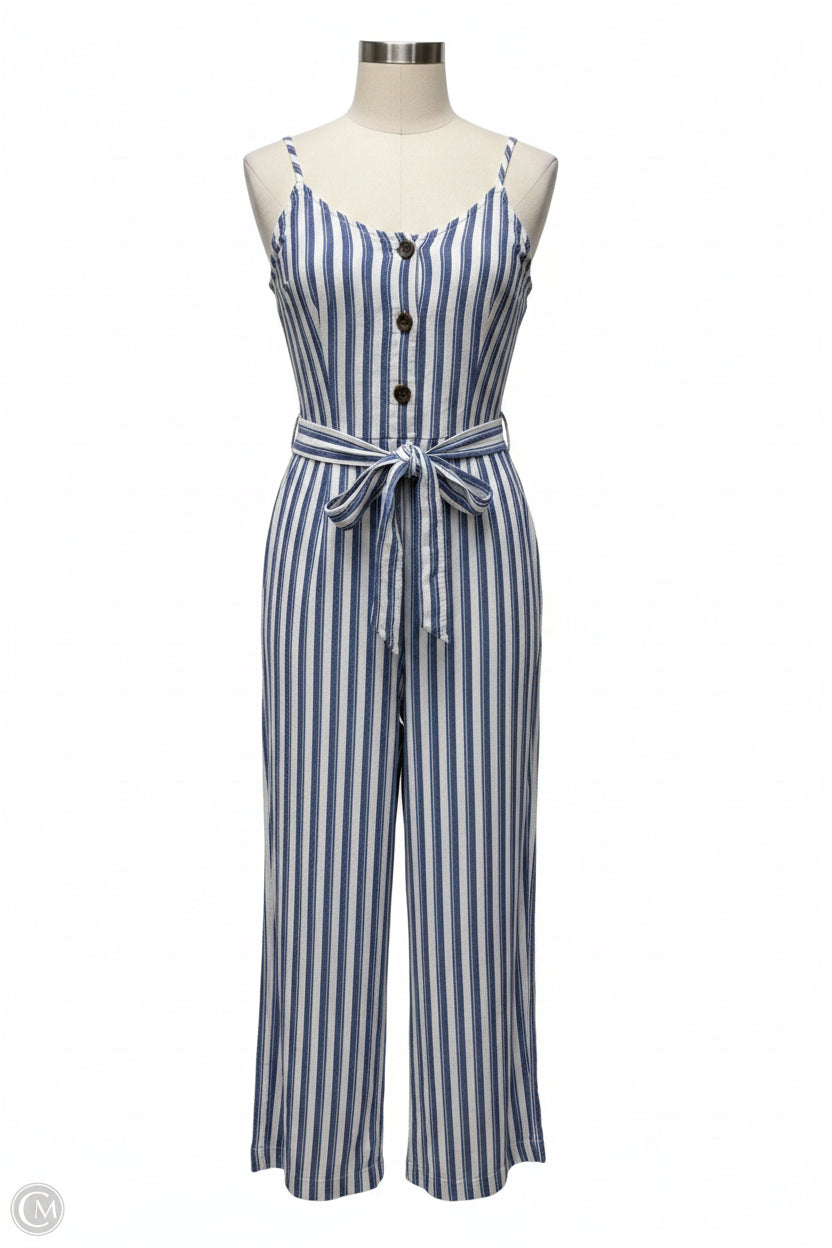 Jumpsuit By Gap In Striped Pattern, Size: Xs