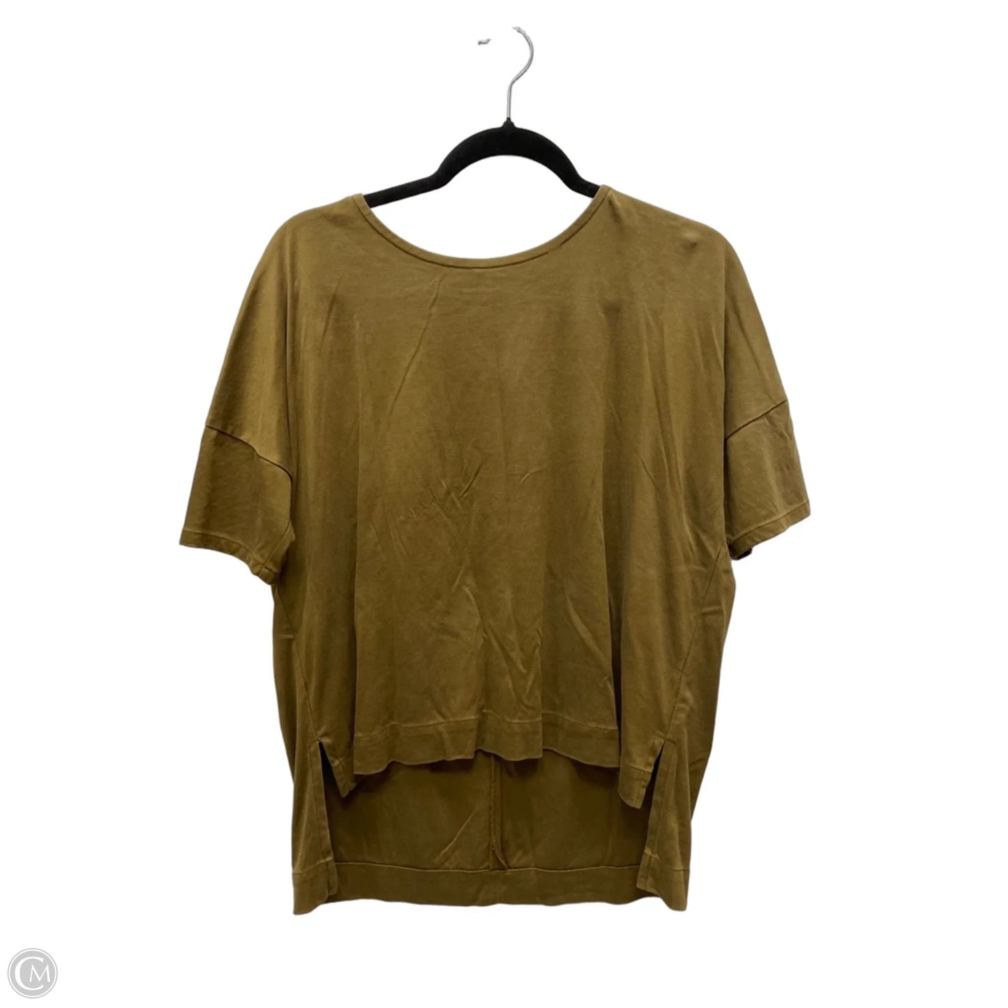 Top Short Sleeve By Madewell In Green, Size: Xs