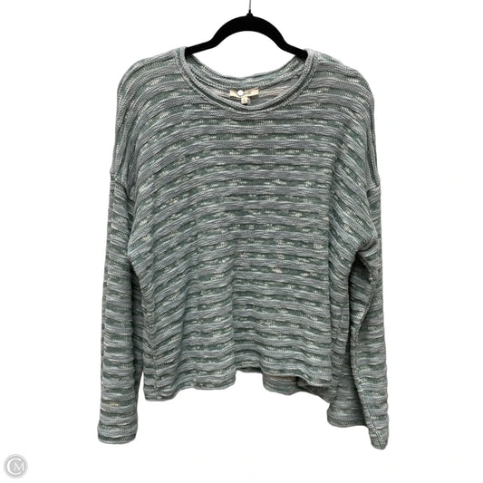 Sweater By Madewell In Striped Pattern, Size: L