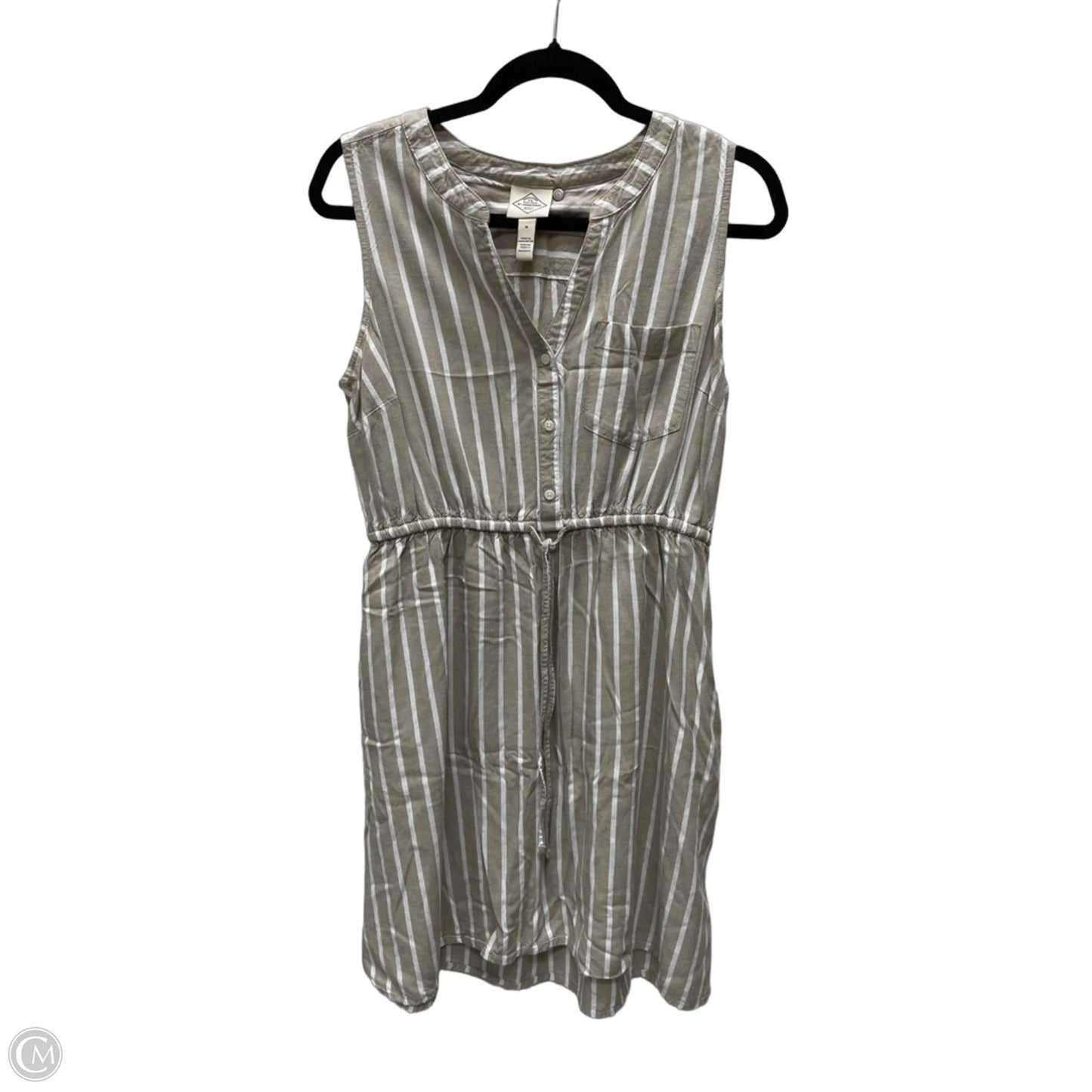 Dress Casual Short By St Johns Bay In Striped Pattern, Size: M
