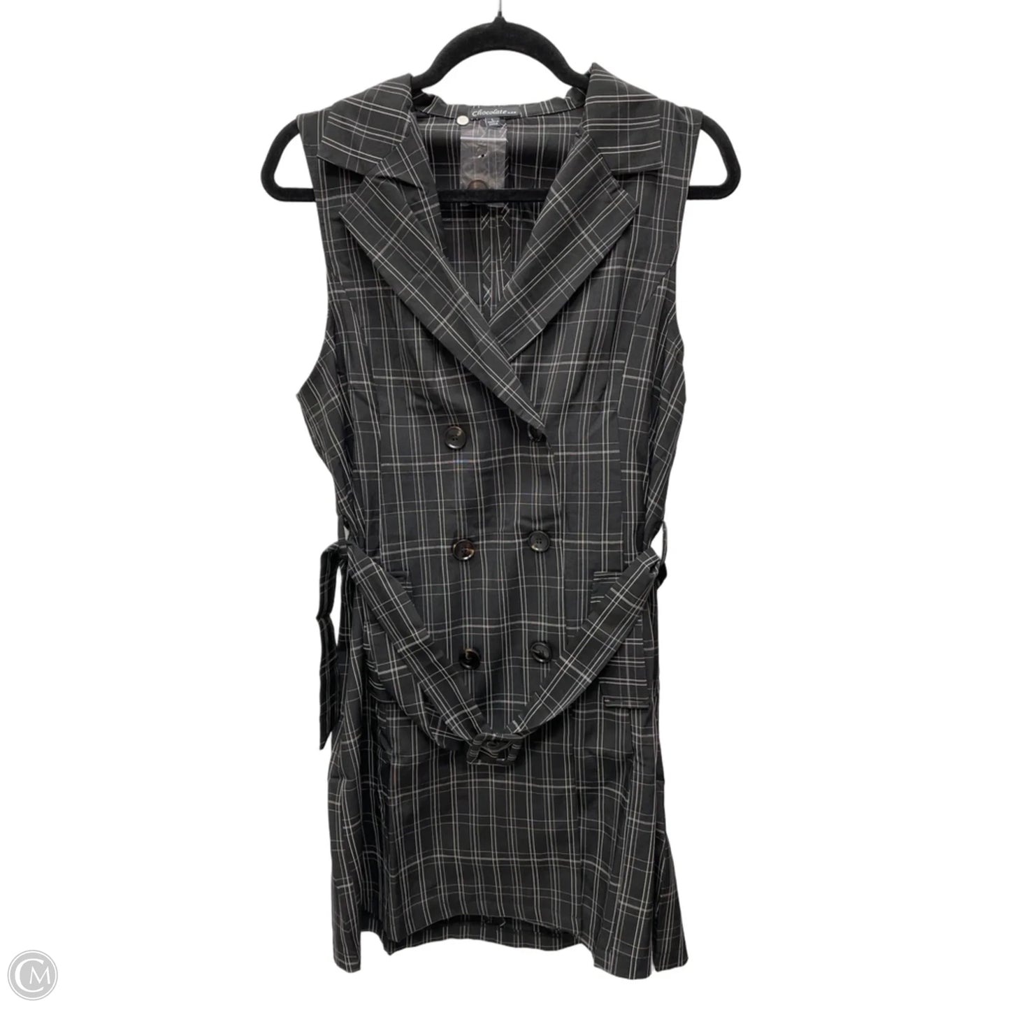 Dress Casual Short By Clothes Mentor In Plaid Pattern, Size: L