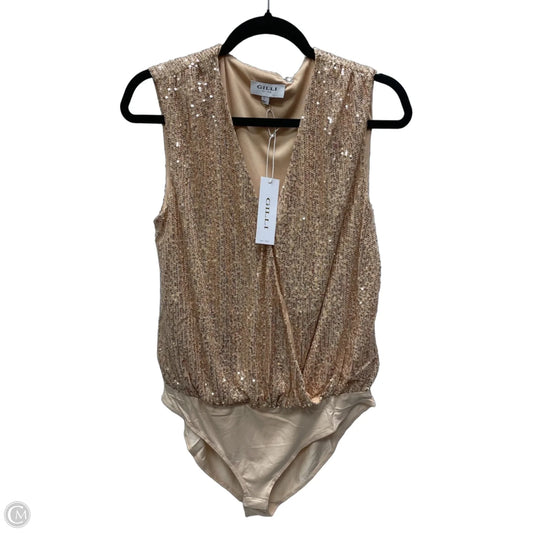 Bodysuit By Gilli In Rose Gold, Size: L