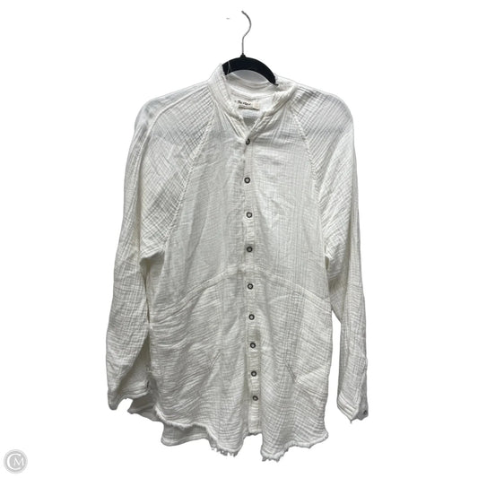 Top Long Sleeve By We The Free In White, Size: S