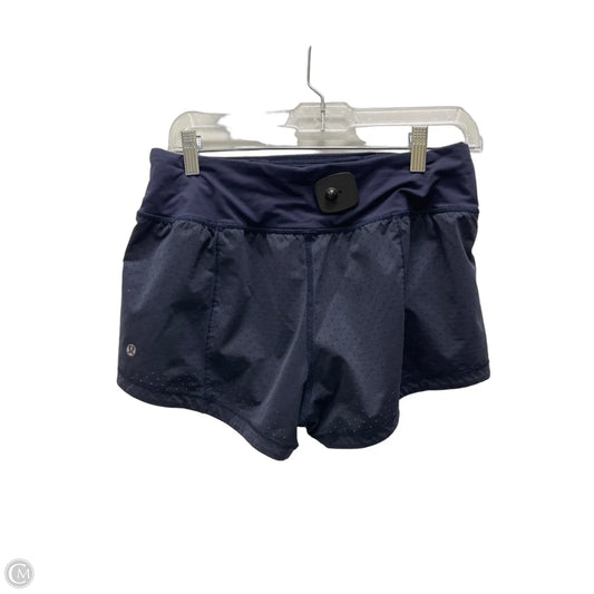 Athletic Shorts By Lululemon In Navy, Size: S