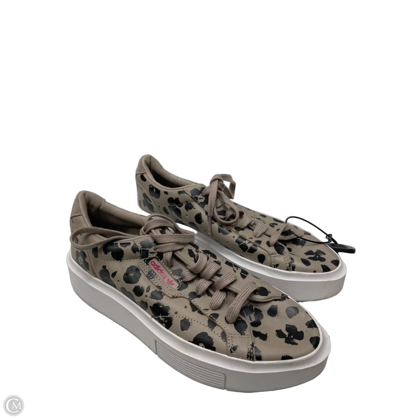 Shoes Sneakers Platform By Adidas In Animal Print, Size: 8.5