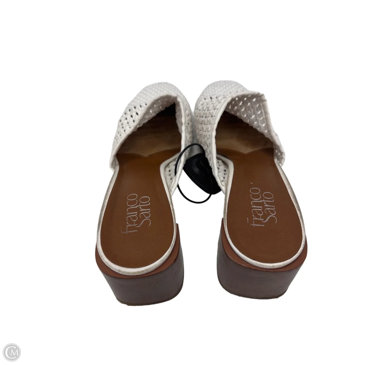 Shoes Heels Block By Franco Sarto In White, Size: 9.5