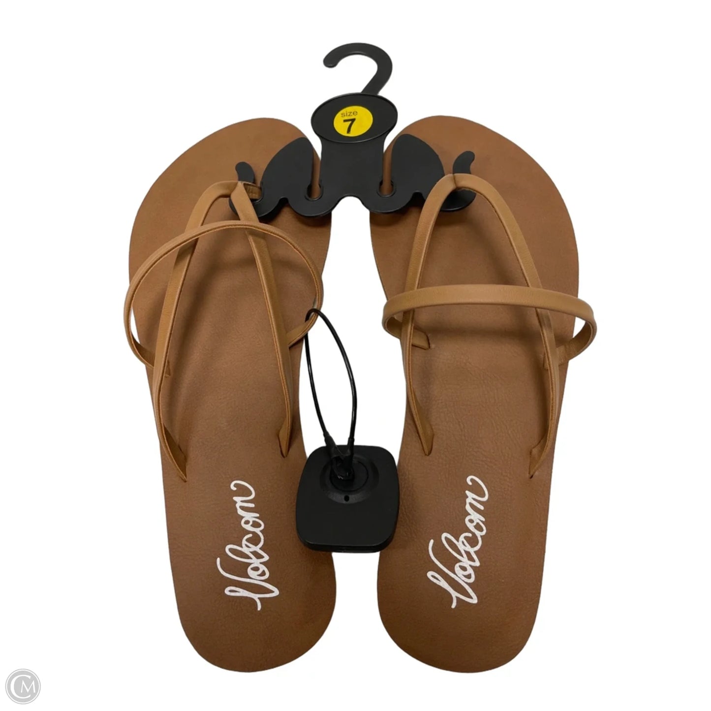 Sandals Flats By Volcom In Brown, Size: 7