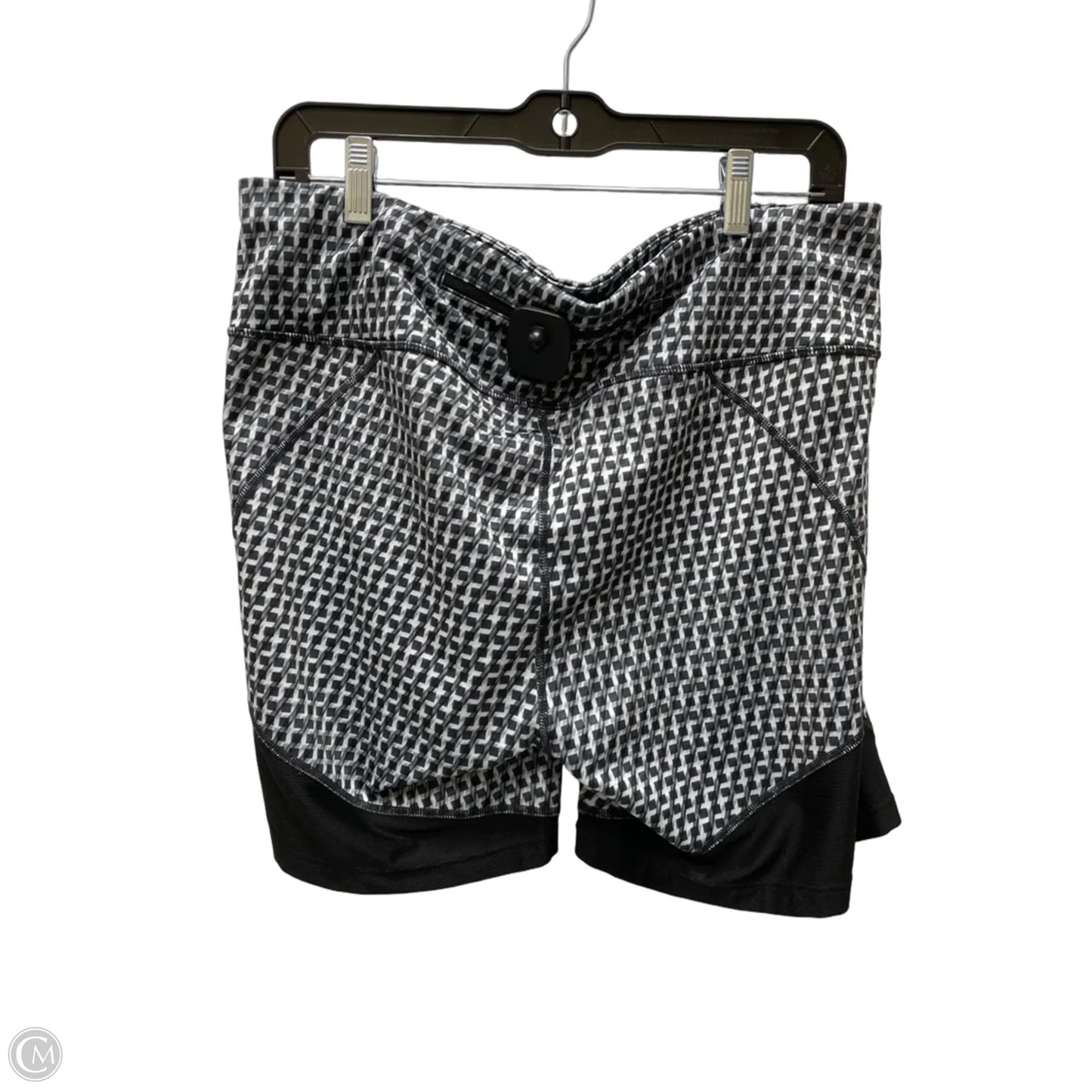 Athletic Shorts By Athleta In Geometric Pattern, Size: Xl