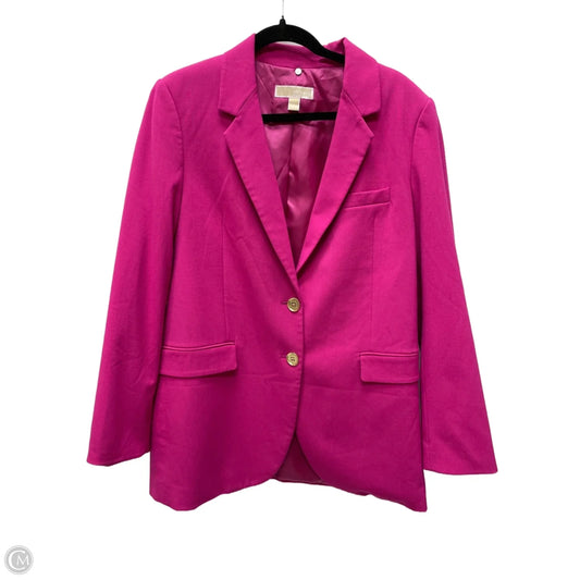 Blazer By Michael By Michael Kors In Pink, Size: L