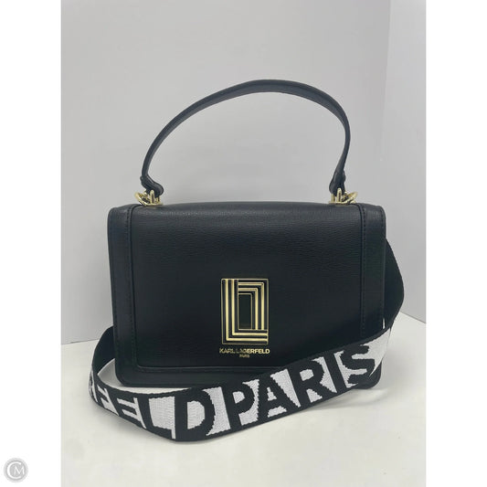 Crossbody Designer By Karl Lagerfeld, Size: Small