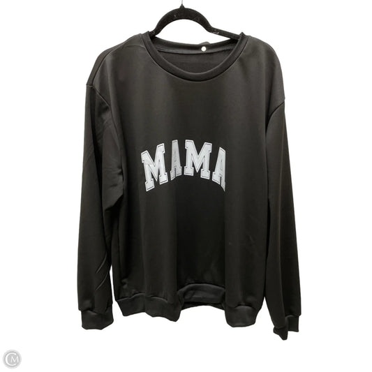 Top Long Sleeve By Clothes Mentor In Black, Size: 2x