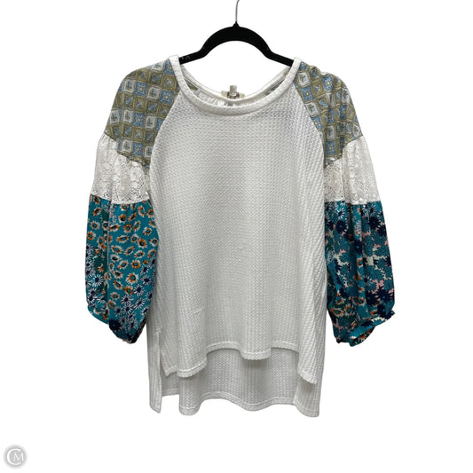Top Long Sleeve By Umgee In Multi-colored, Size: S