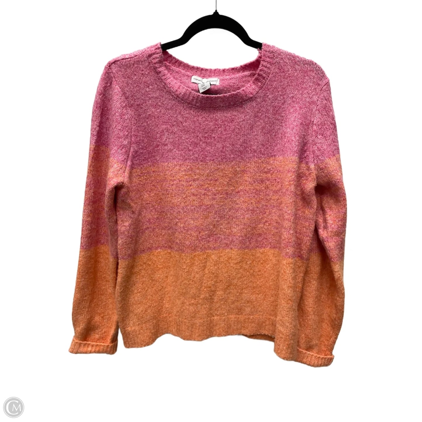 Sweater By Cupcakes And Cashmere In Orange & Pink, Size: M