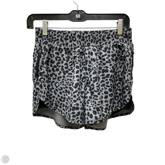 Athletic Shorts By Avia In Black & Grey, Size: S