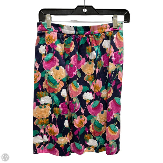 Skirt Midi By J. Crew In Floral Print, Size: 0