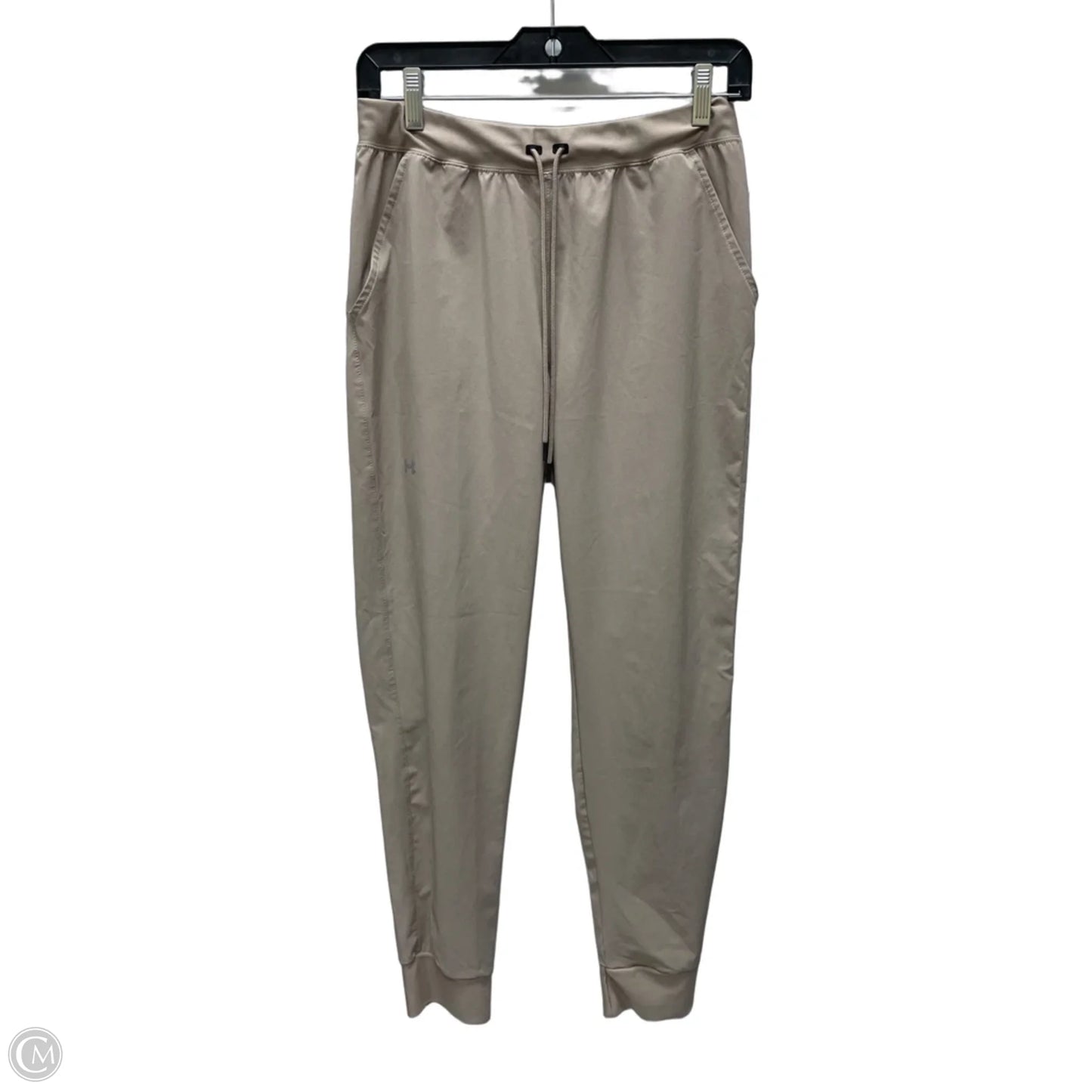 Athletic Pants By Under Armour In Beige, Size: S