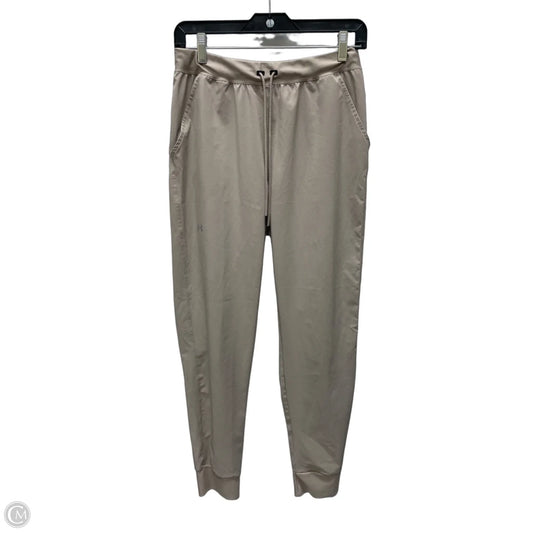 Athletic Pants By Under Armour In Beige, Size: S