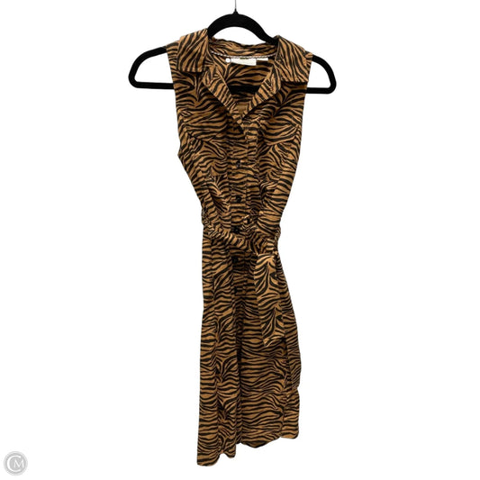 Dress Casual Midi By Maeve In Animal Print, Size: S