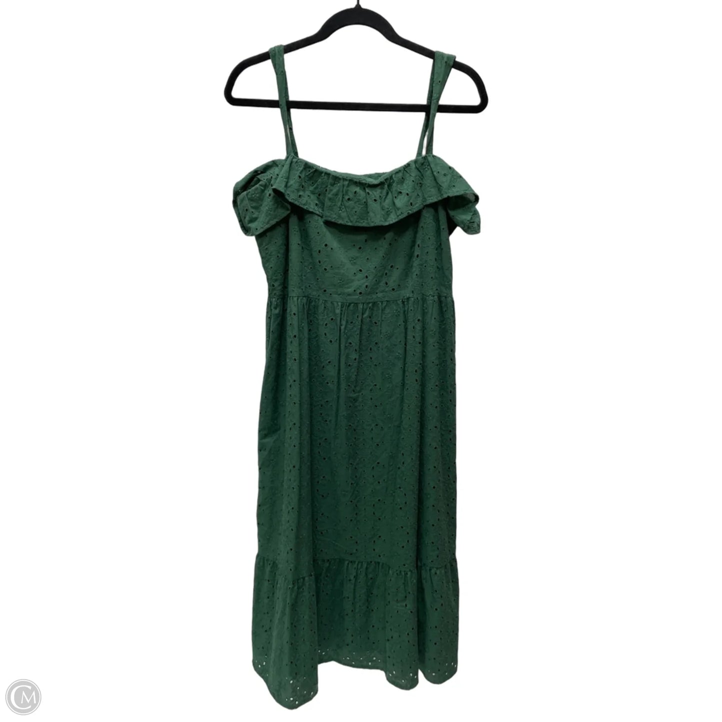 Dress Casual Maxi By Loft In Green, Size: M