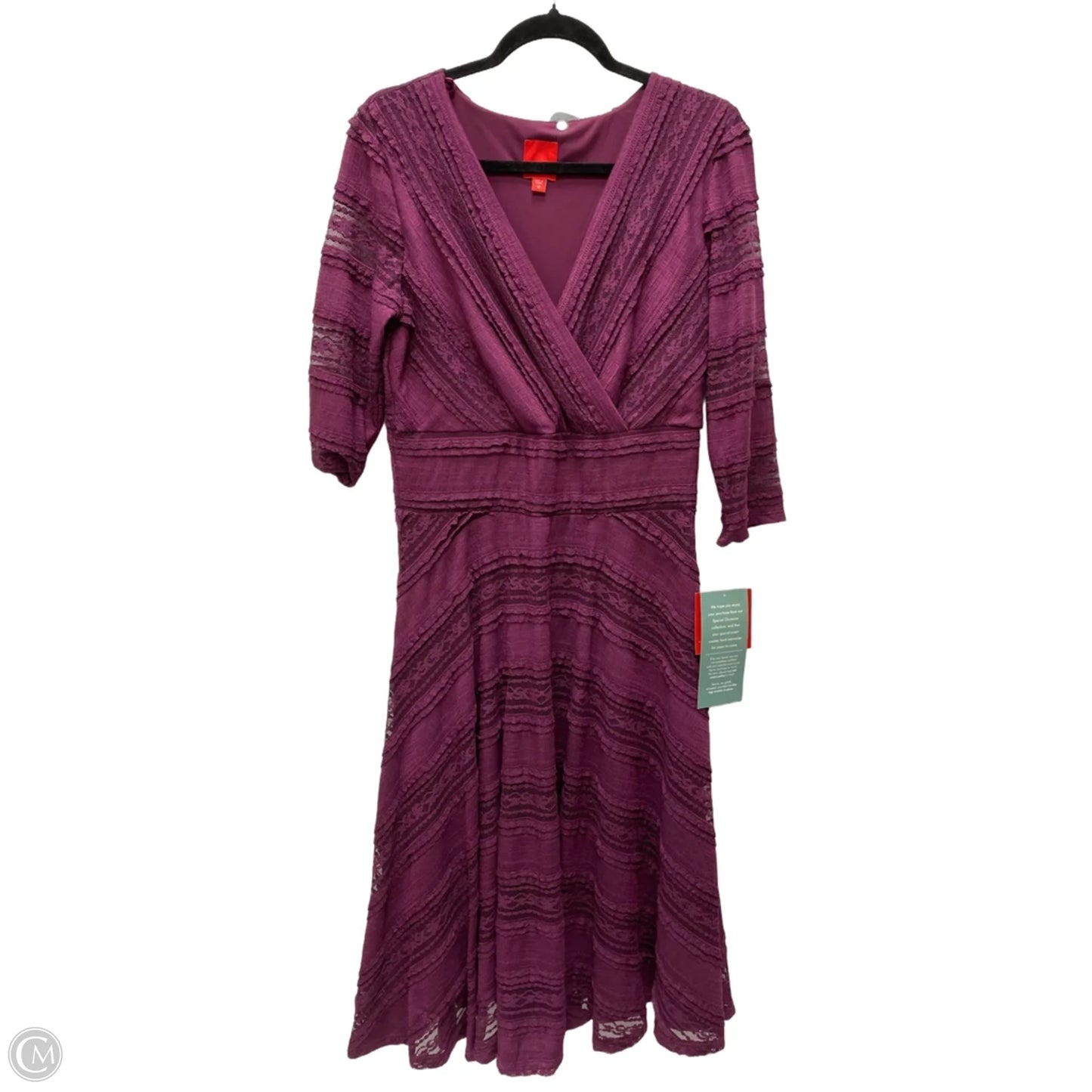 Dress Casual By MelRose In Purple, Size: L