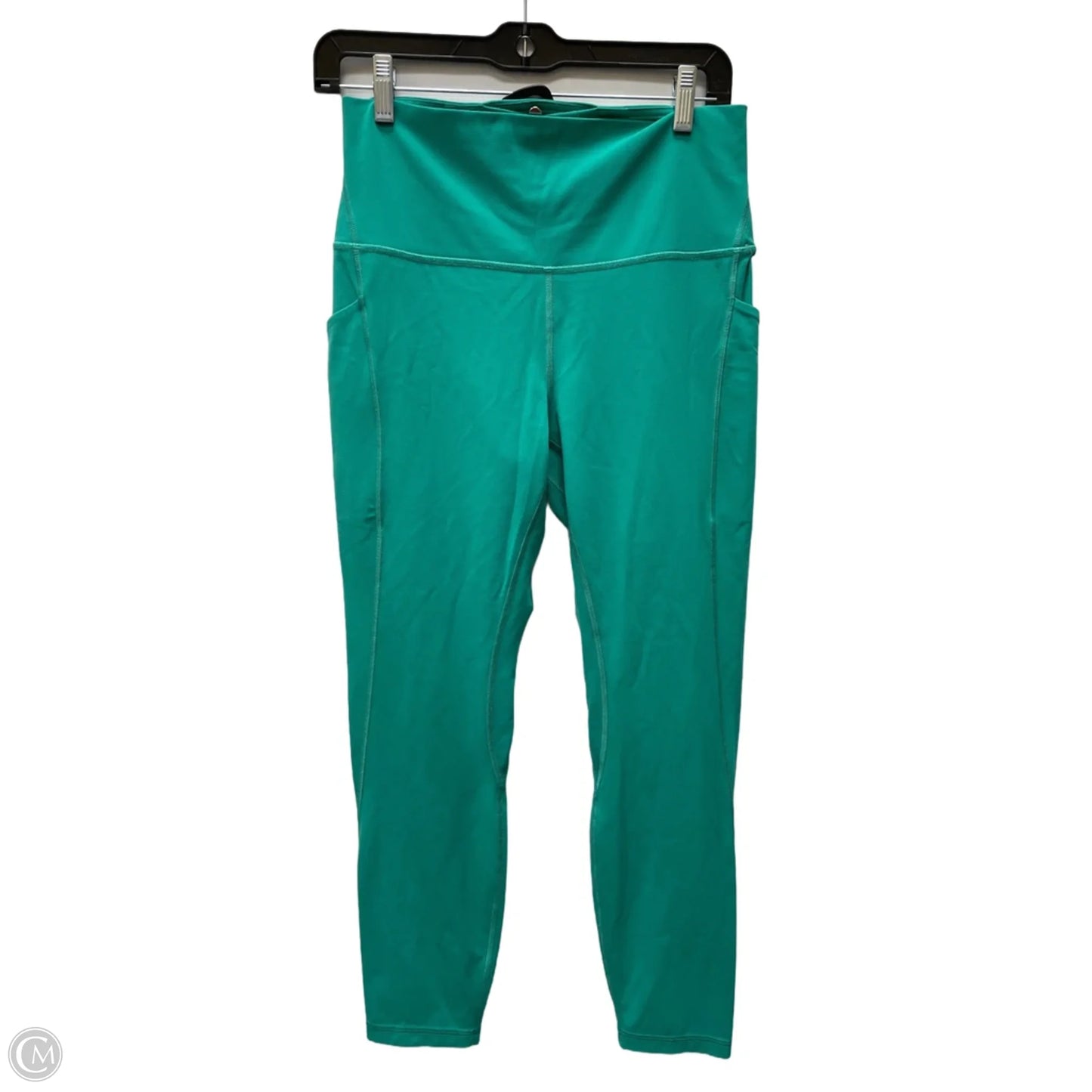 Athletic Leggings By Lululemon In Green, Size: M