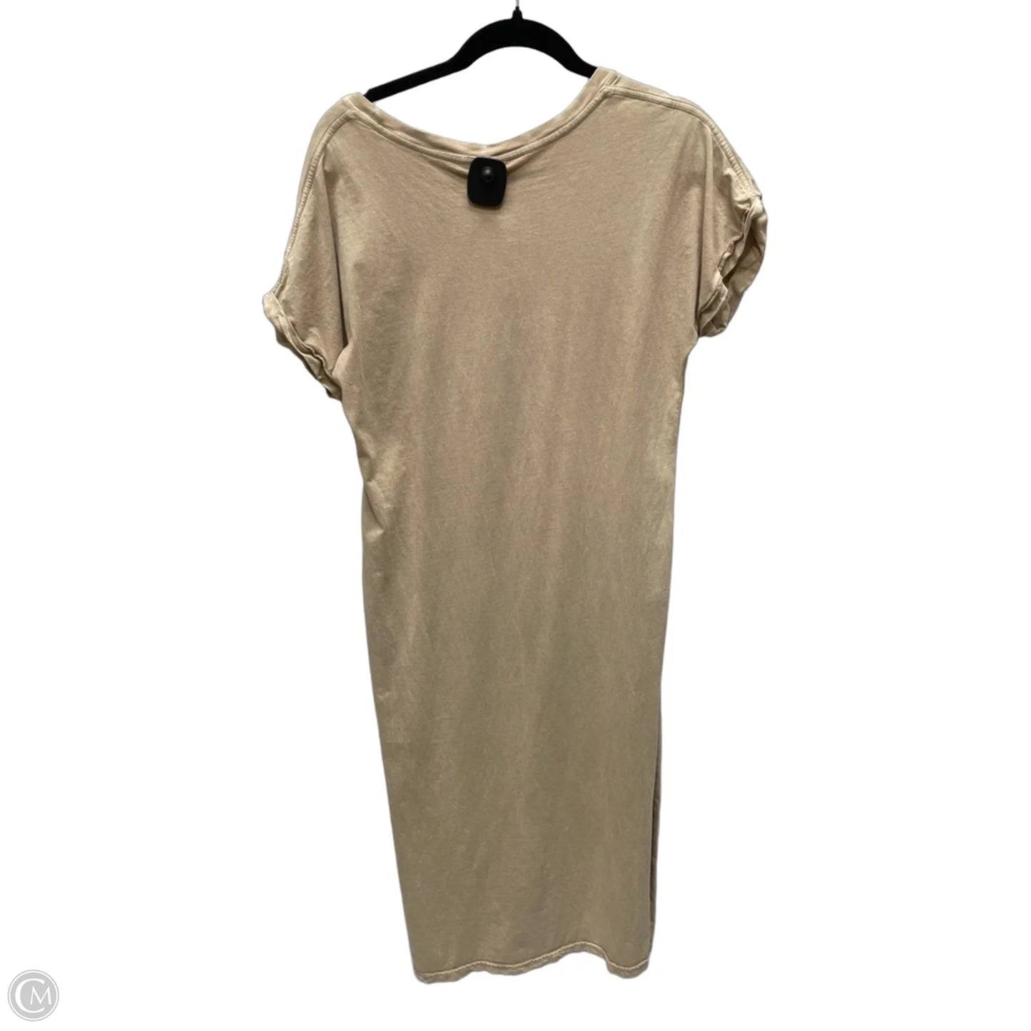 Dress Casual Maxi By Clothes Mentor In Tan, Size: S