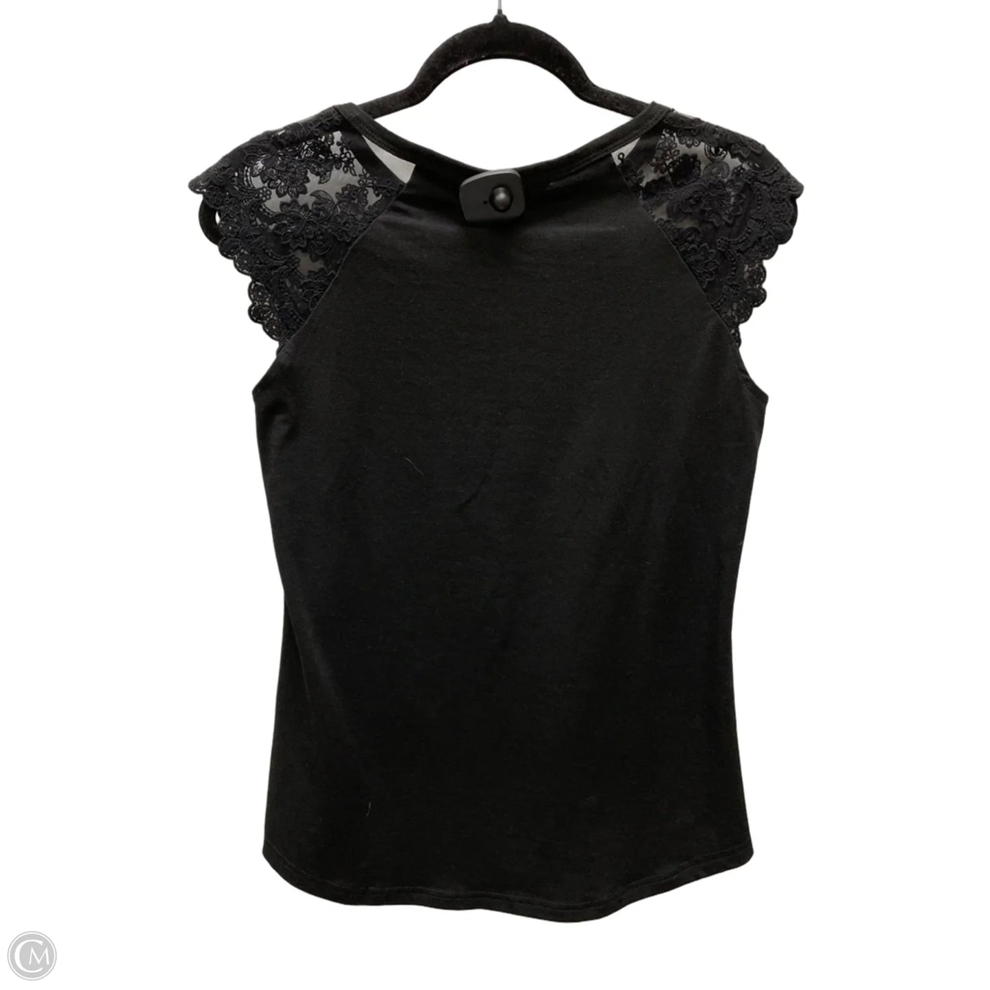 Top Short Sleeve By Miholl In Black, Size: S