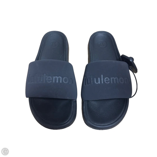Sandals Sport By Lululemon In Black, Size: 7