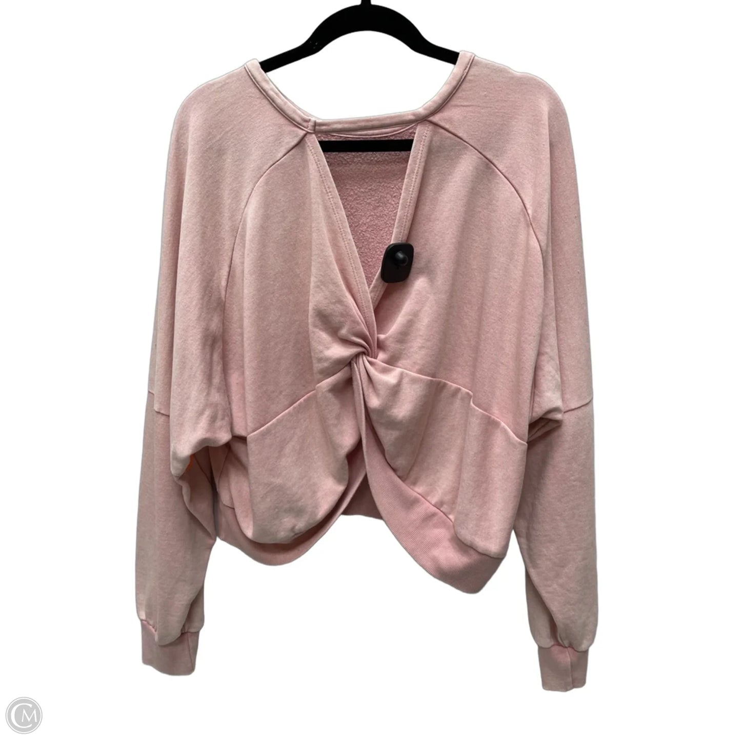 Top Long Sleeve By No Boundaries In Pink, Size: 2x