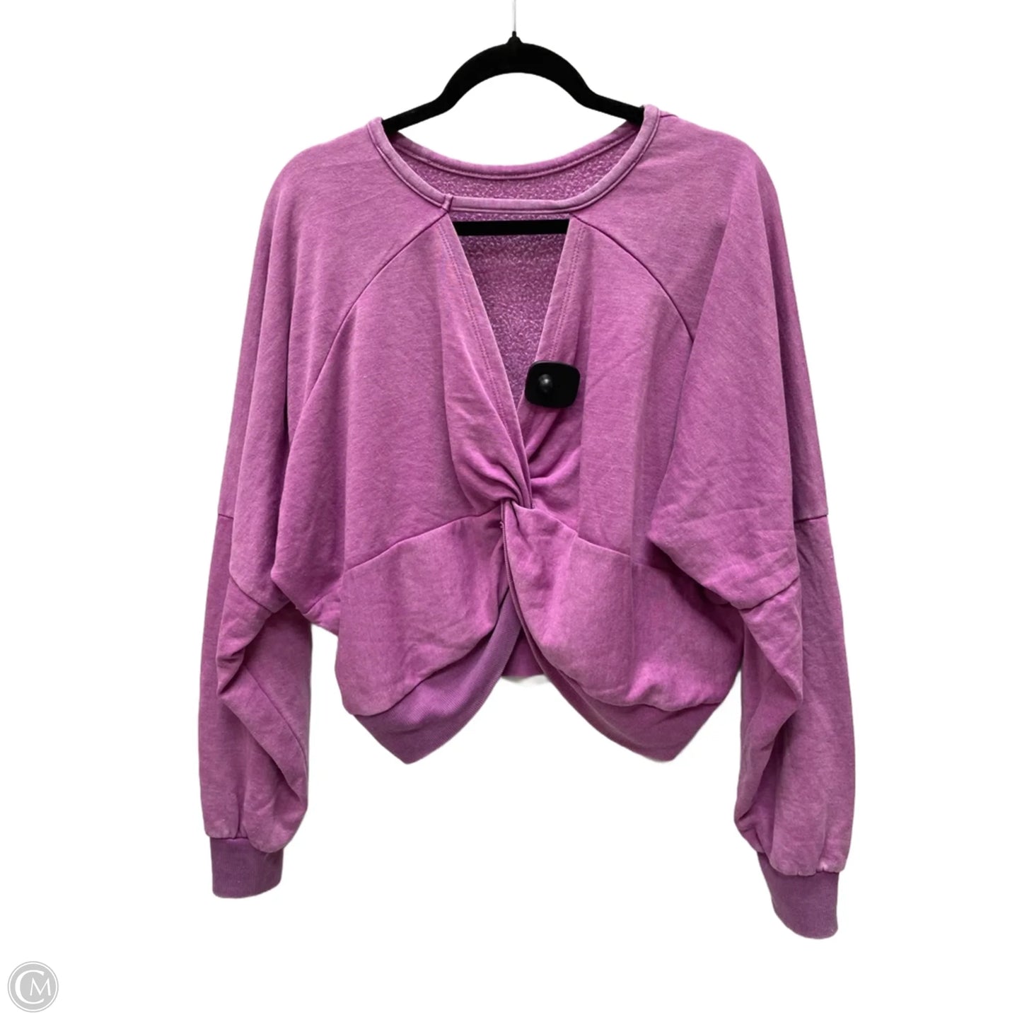 Top Long Sleeve By No Boundaries In Purple, Size: Xl