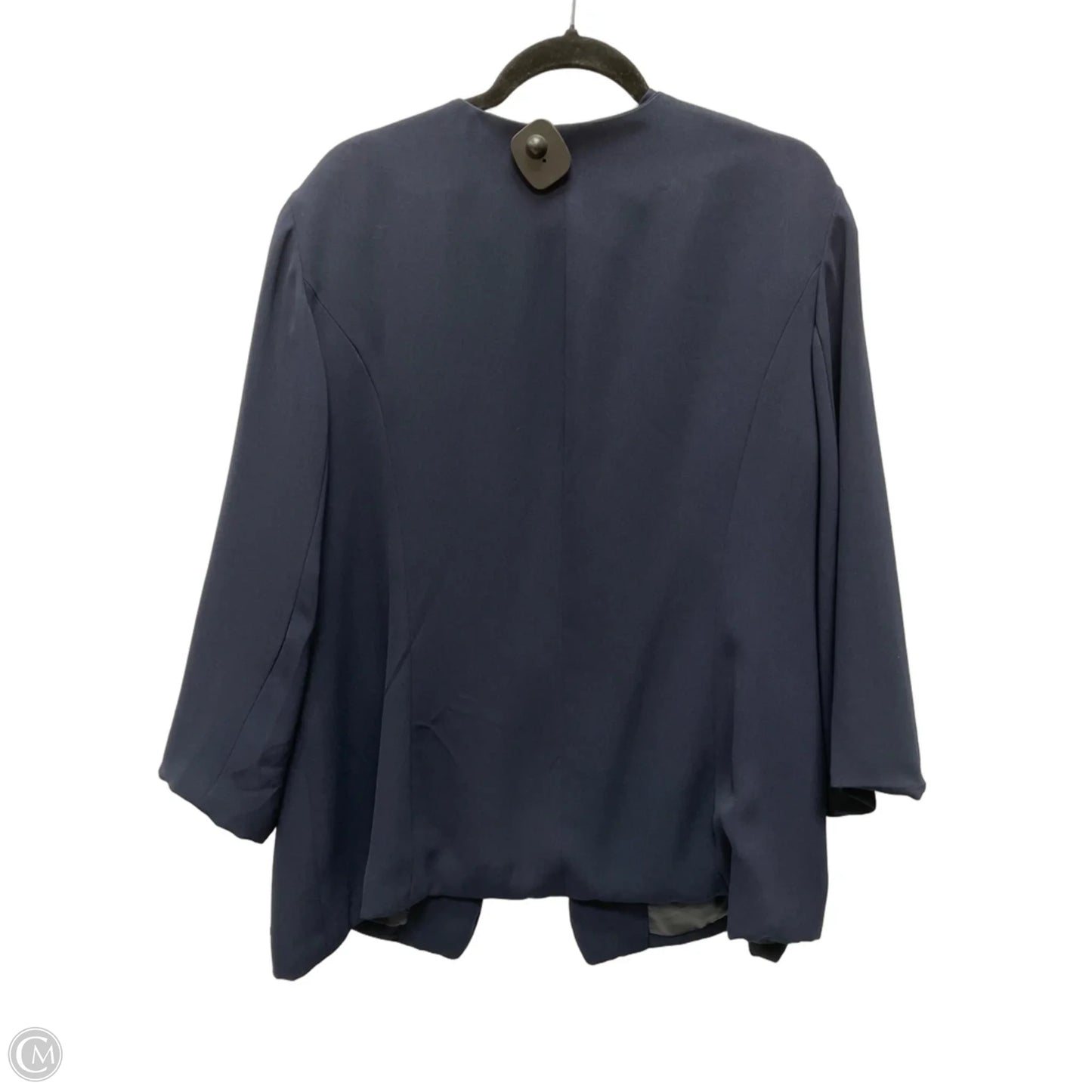 Blazer By Roz And Ali In Navy, Size: 3x