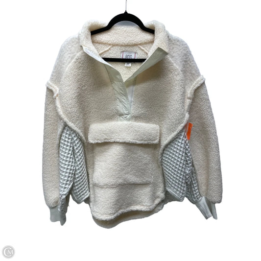 Jacket Faux Fur & Sherpa By Bogs In Cream, Size: S